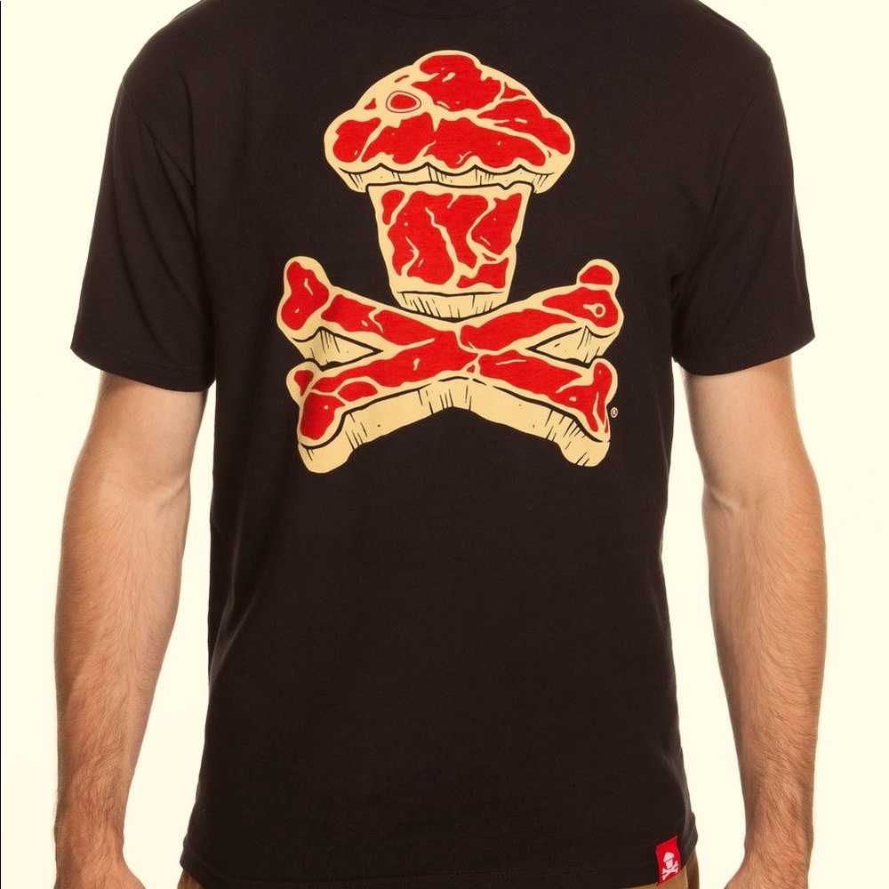RARE - Johnny Cupcakes “BEEFCAKE” Shirt